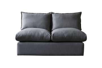 Moda | 2 Seater Unit | Durham Charcoal