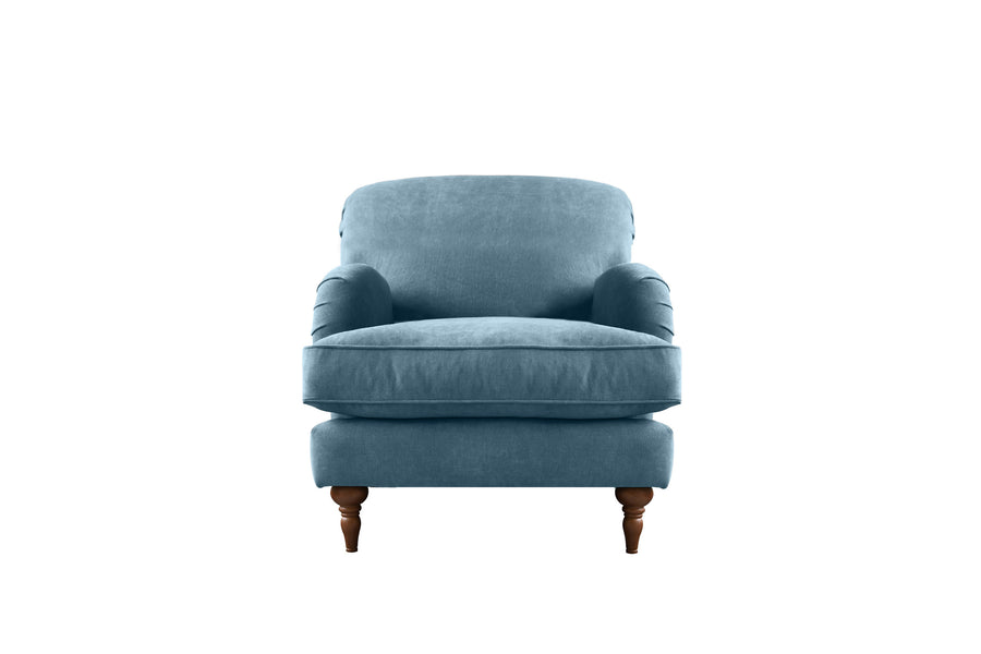 Agatha | Armchair | Alhambra Coastal Blue