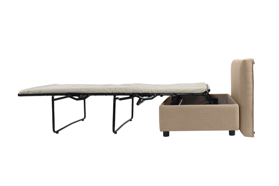 Amelia | Bed Footstool | Linoso Biscuit