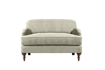 Agatha | Love Seat | Willow Hessian