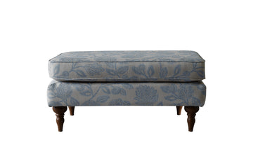 Clifton | Bench Footstool | Henley Blue
