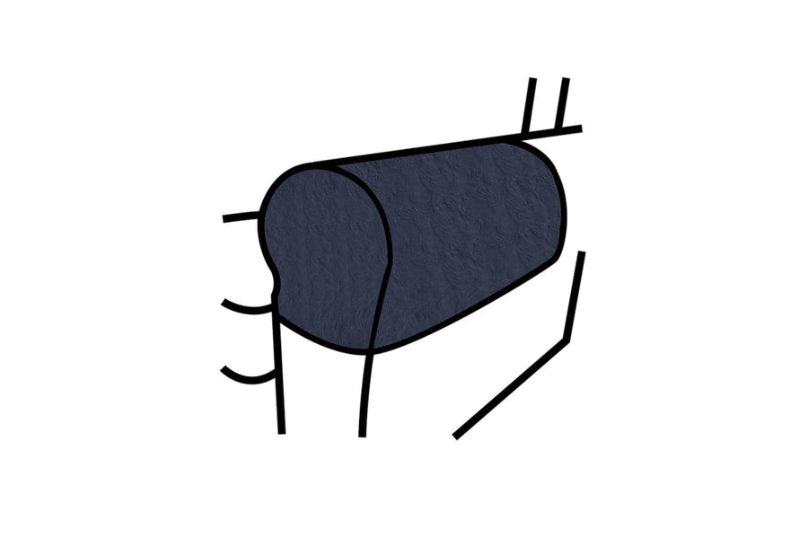 Madrid | Armcaps (pair) | Kingston Dark Blue