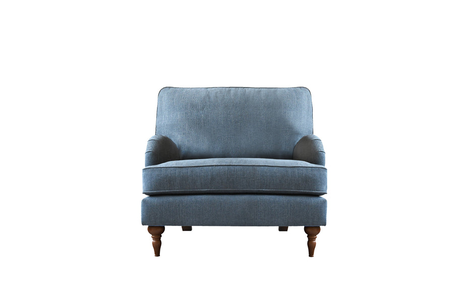 Florence | Love Seat | Willow Denim