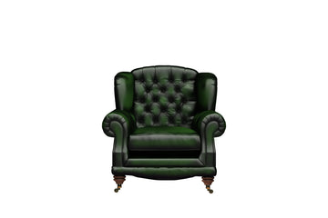 Regent | Highback Chair | Antique Green