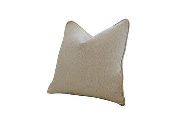 Jasper | Scatter Cushion | Heather Herringbone Flax