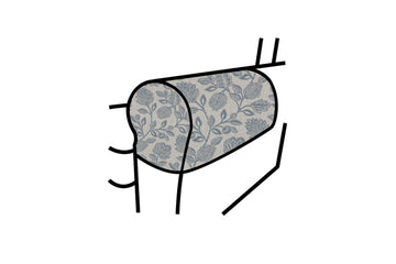 Clifton | Highback Chair Armcaps (pair) | Henley Blue