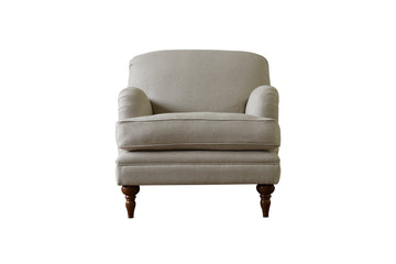 Jasper | Armchair | Heather Herringbone Flax