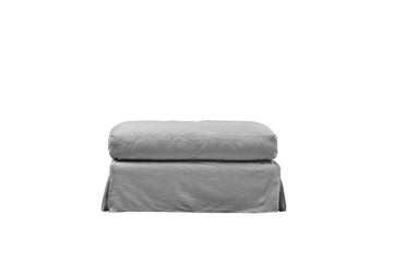 Kate | Bench Footstool | Capri Light Grey