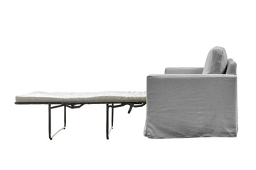 Kate | Sofa Bed Extra Loose Cover | Capri Light Grey