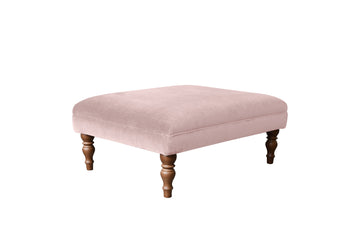 Harper | Large Bench Footstool | Manolo Dusky Pink