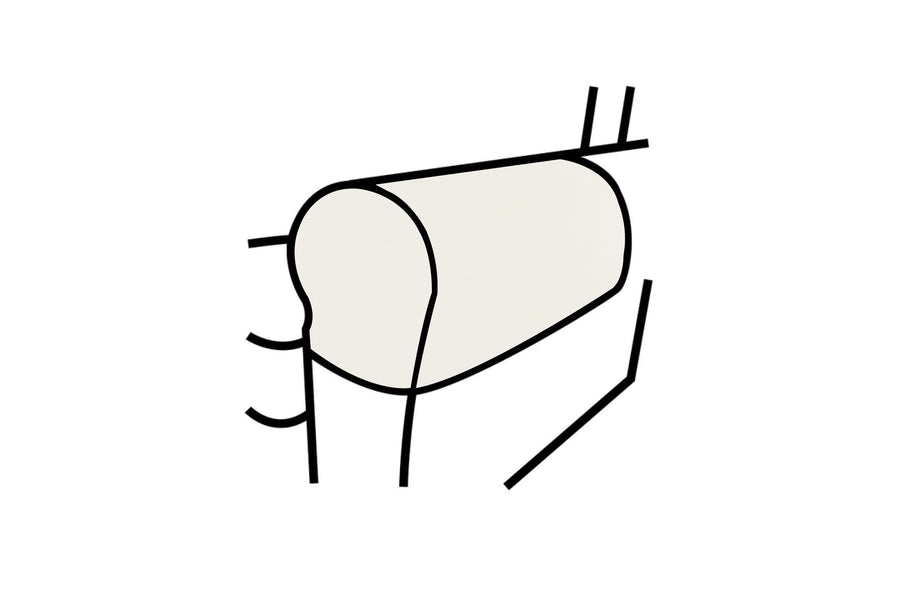 Newport | Armcaps (pair) | Capri Linen