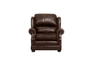 Marlow | Highback Chair | Antique Brown