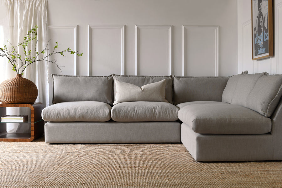Moda | 3 Seater Unit | Durham Harbour Grey