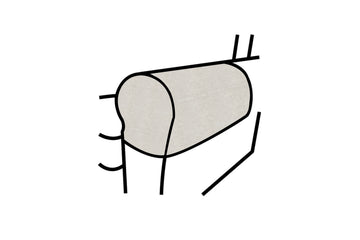 Bella | Armcaps (pair) | Manolo Natural