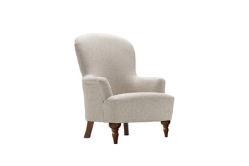 Florence | Giles Armchair | Orly Pebble