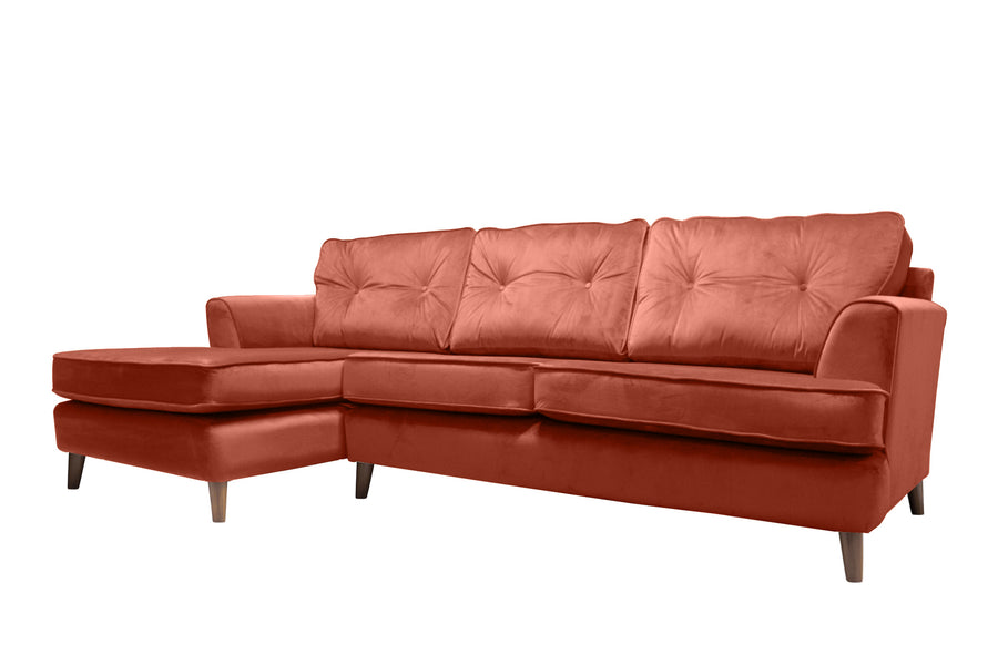 Poppy | Chaise Sofa Option 2 | Opulence Sunset