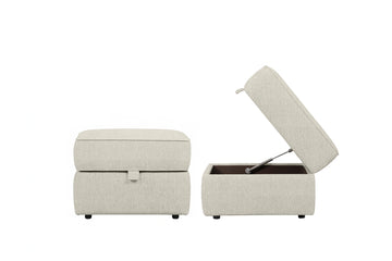Blenheim | Storage Stool | Willow Hessian