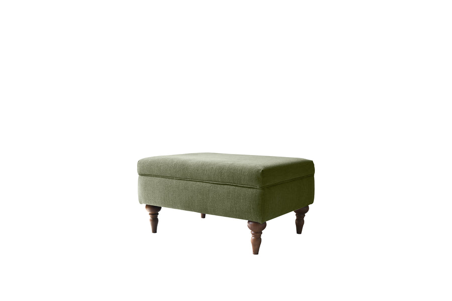 Florence | Storage Stool | Willow Sage