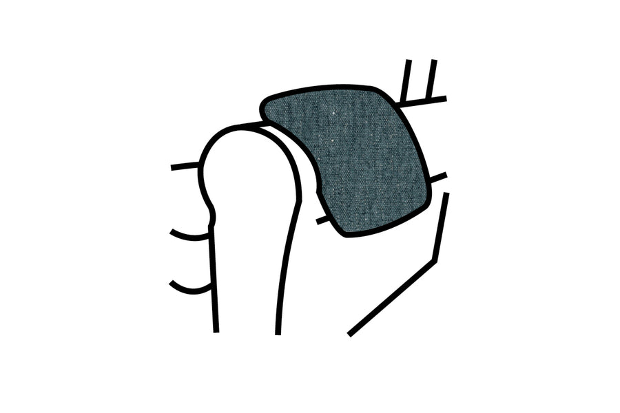 Blenheim | Armpads (pair) | Willow Denim
