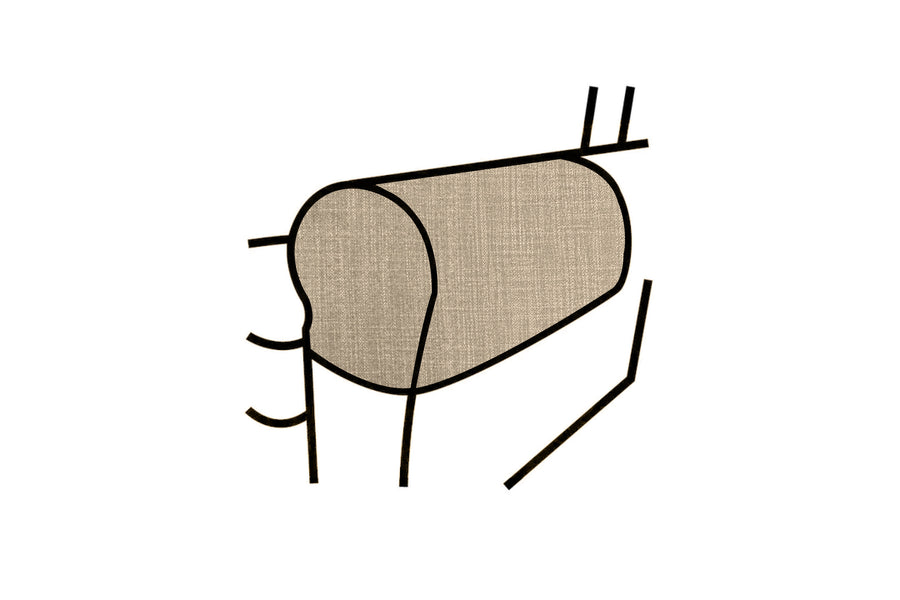 Chiswick | Armcaps (pair) | Livorno Tan