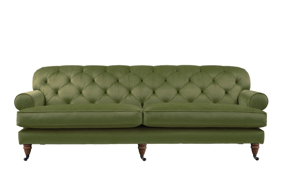 Mia | 4 Seater Sofa | Opulence Olive Green