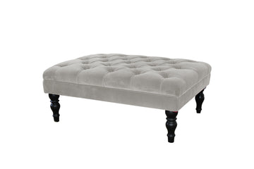 Harper | Button Bench Footstool | Manolo Natural