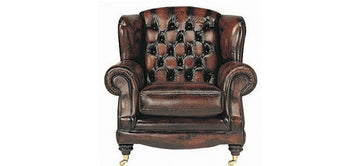 Regent | Highback Chair | Antique Brown