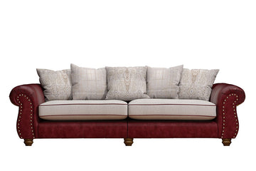 Wilmington | Grand Sofa | Vintage Oxblood/Oatmeal