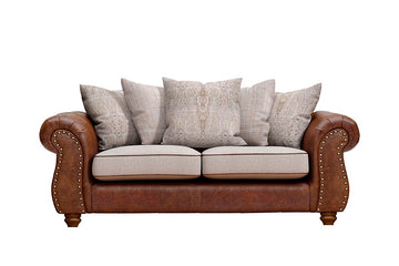 Wilmington | Midi Sofa | Vintage Chestnut/Oatmeal
