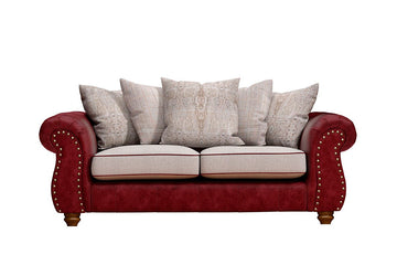 Wilmington | Midi Sofa | Vintage Oxblood/Oatmeal