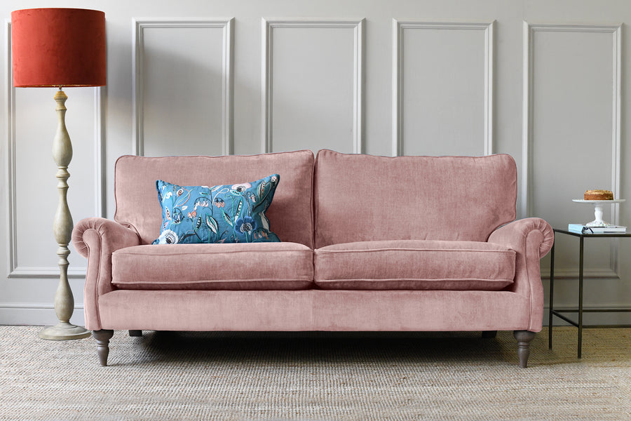 Harper | 3 Seater Sofa | Manolo Dusky Pink